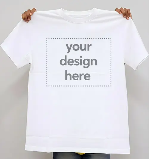 T-Shirt Held Mockup
