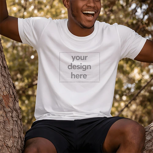 Free Outdoor Lifestyle T-Shirt Mockup