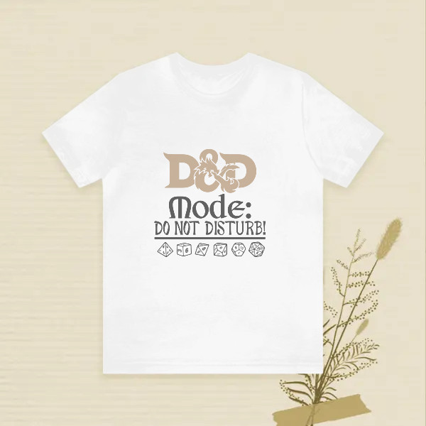 DnD meme design, do not disturb mode.