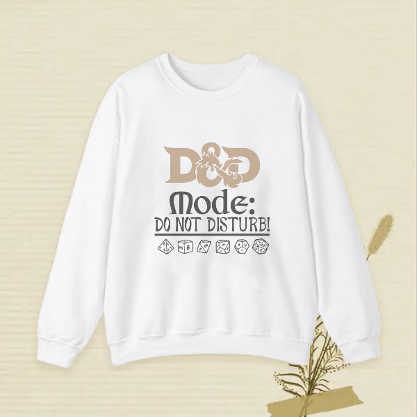 DnD meme design, do not disturb mode.