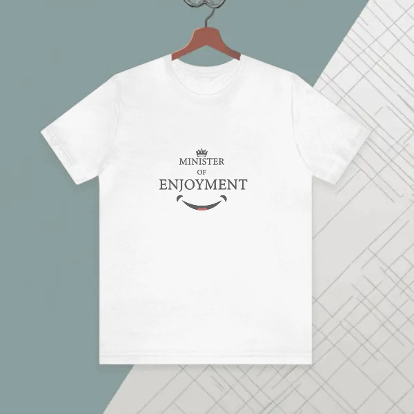 minister of enjoyment funny meme design