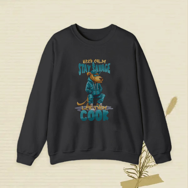 stay savage, let them cook meme