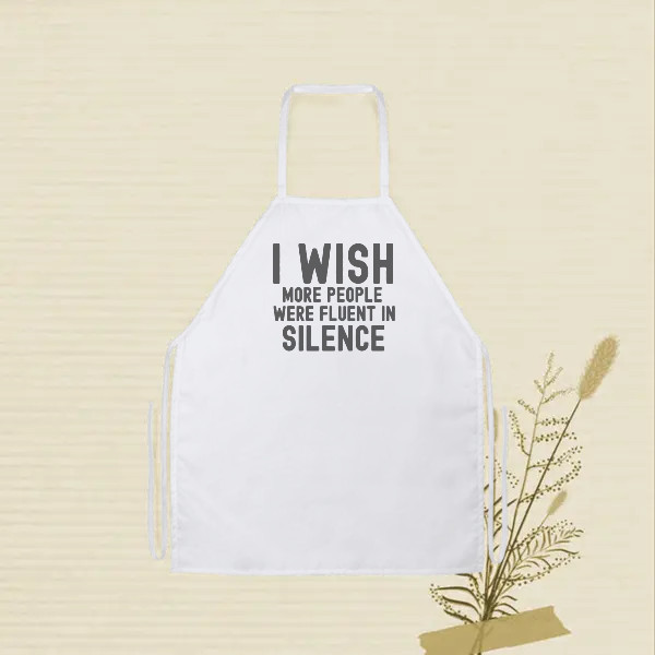 i wish more people were fluent in silence