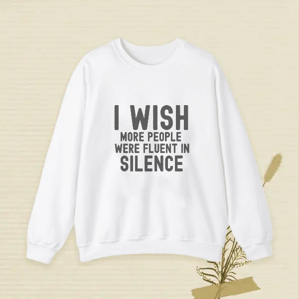 i wish more people were fluent in silence