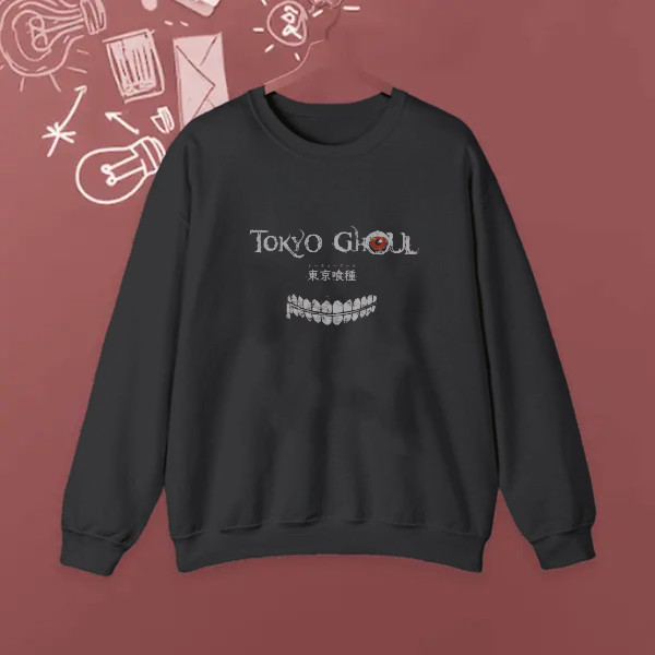 tokyo ghoul anime, made into text