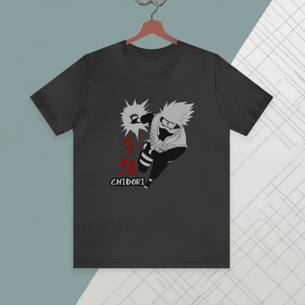 kakashi chidori anime design.