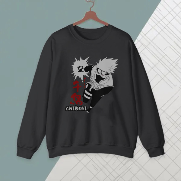 kakashi chidori anime design.