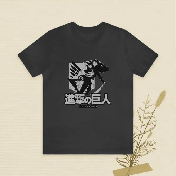 attack on titan captain levi anime design