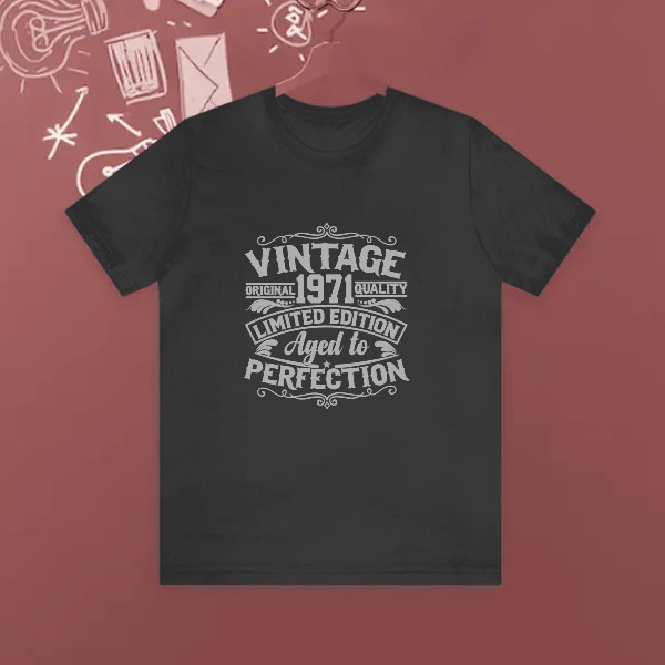 vintage birthday design