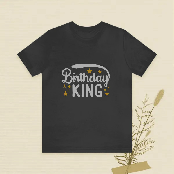 birthday king, design