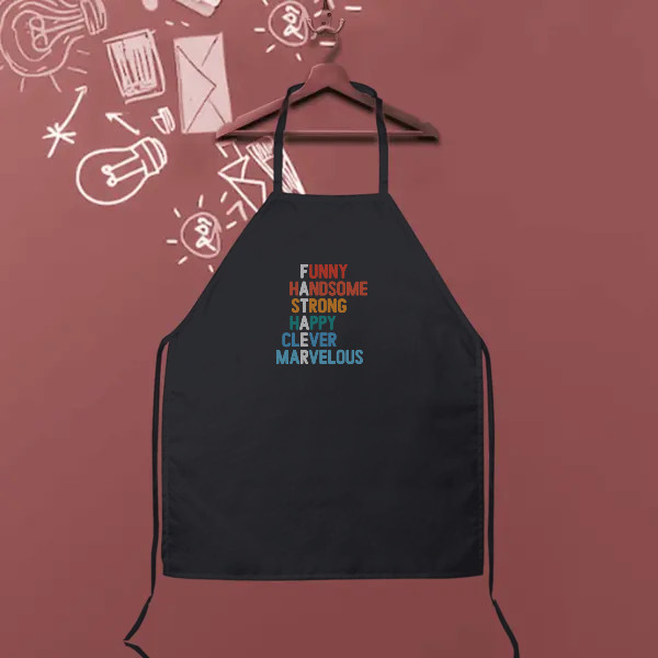 funny, handsome, strong, happy, clever, marvelous, dad texts design