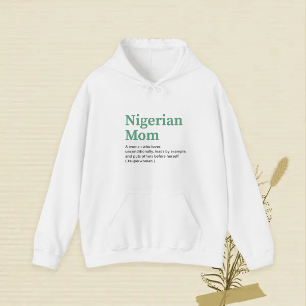 Nigeria mom text design