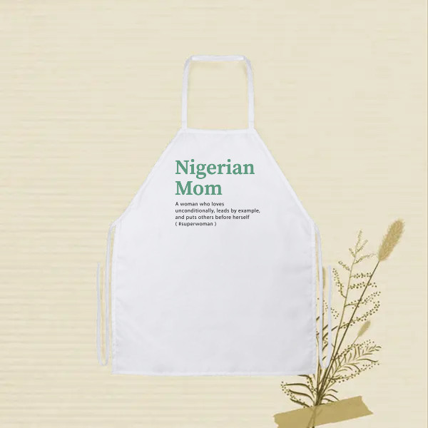 Nigeria mom text design