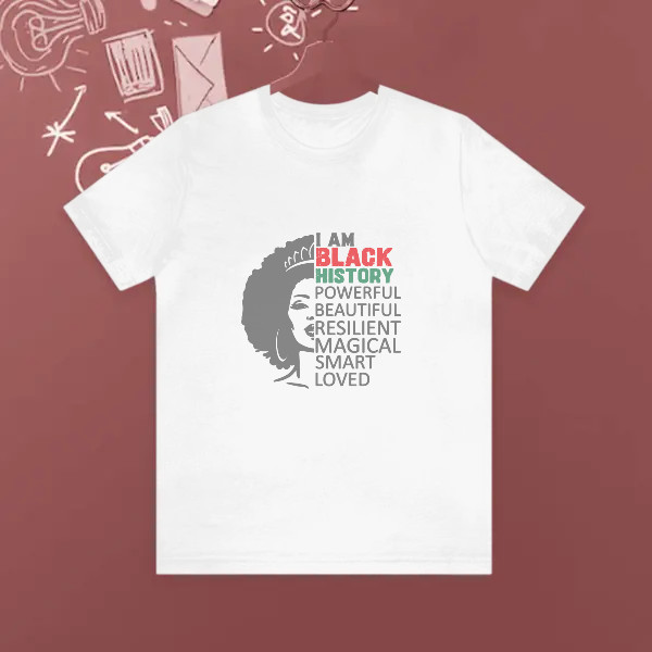 i am black history, design