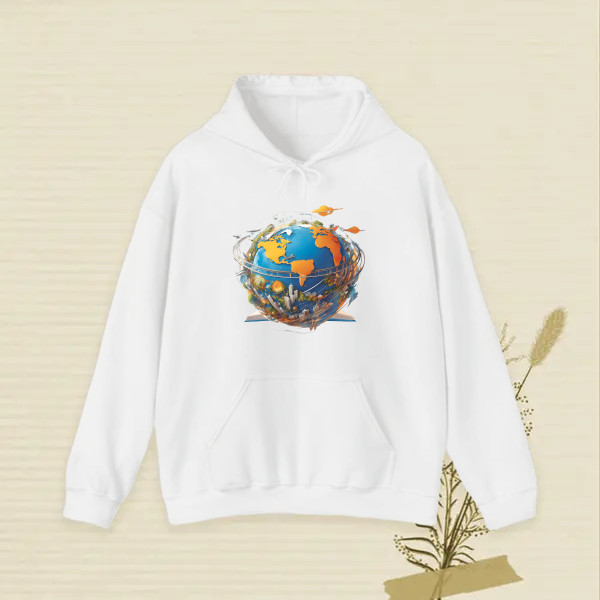 Globe sticker