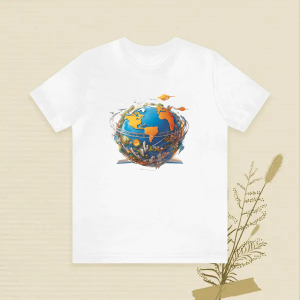 Globe sticker
