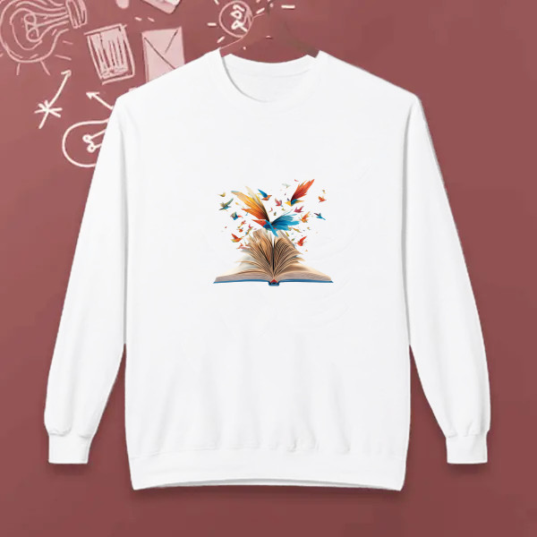 Book turning into Birds