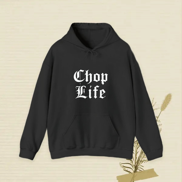 chop life typography