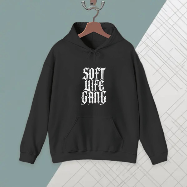soft life gang typography design
