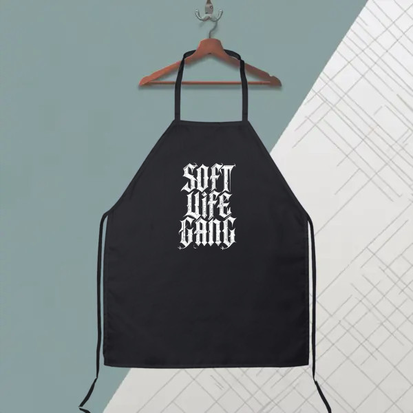 soft life gang typography design