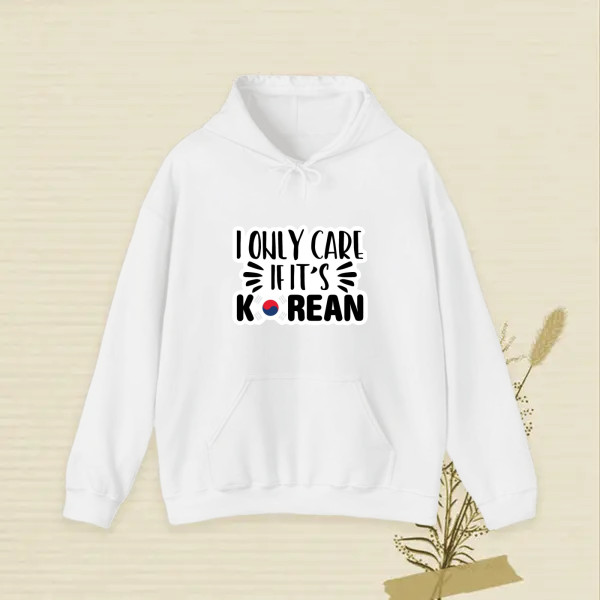 I only care if it's Korean.