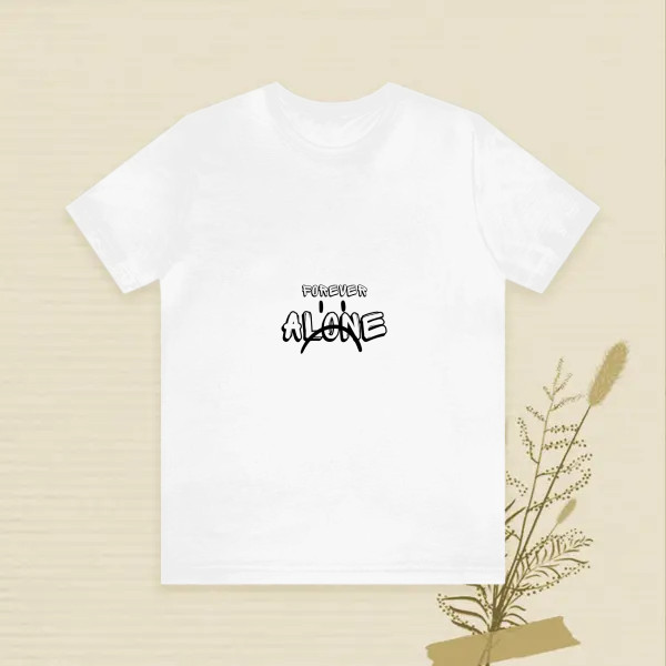 Black and white T-shirt design