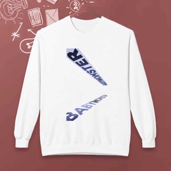 Babymonster graphics t-shirt. Fan made