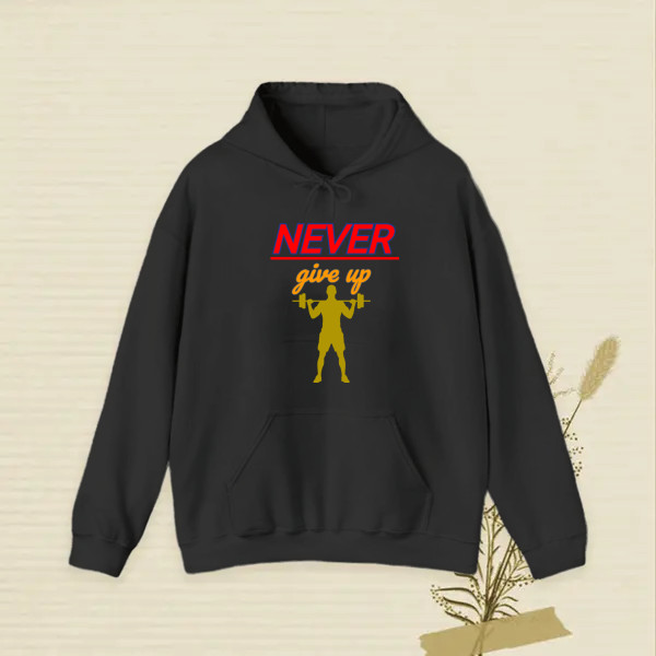 Never give up