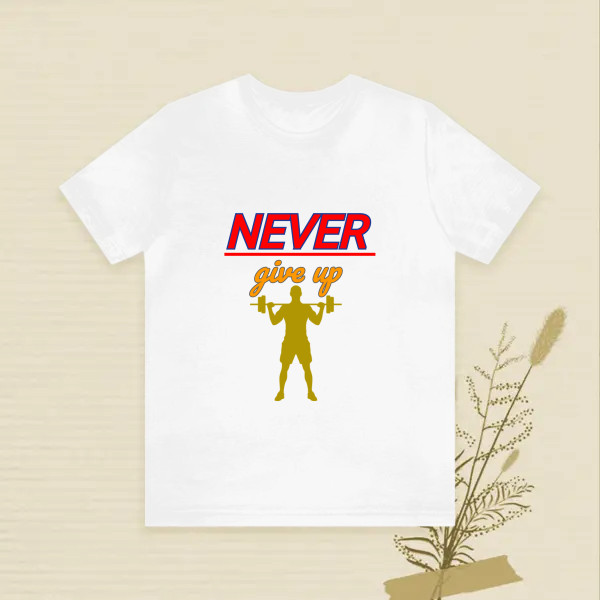 Never give up
