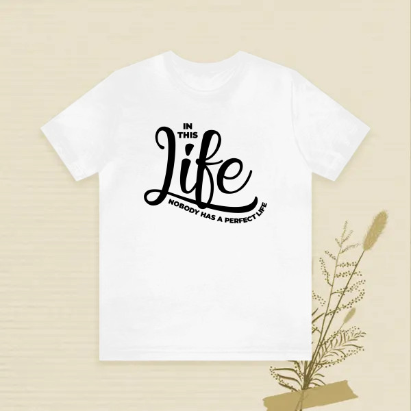 IN THIS LIFE NOBODY IS PERFECT
