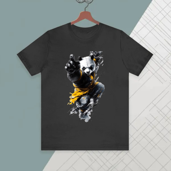 Fierce Warrior Panda - Martial Arts All-Over Print Apparel