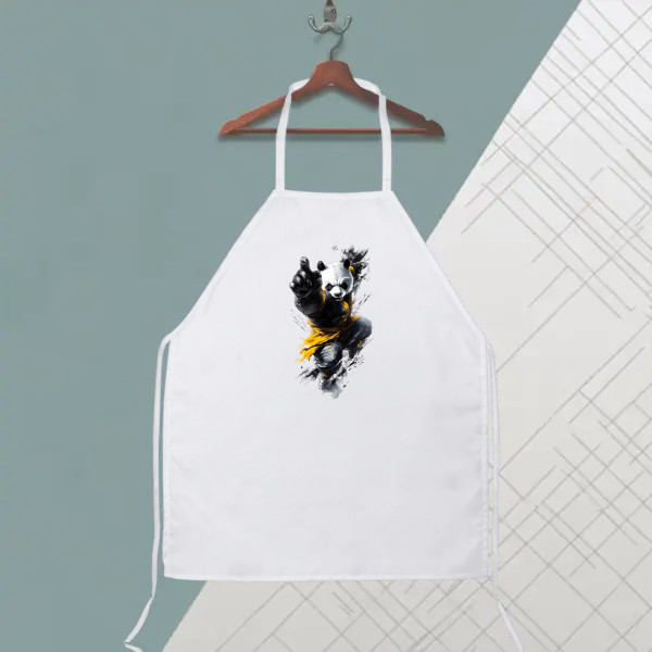 Fierce Warrior Panda - Martial Arts All-Over Print Apparel