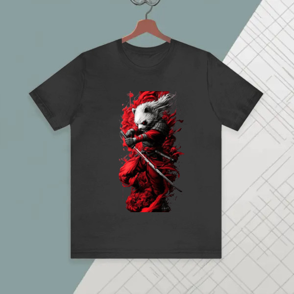Shadow Samurai Panda - Fierce Warrior All-Over Print Apparel