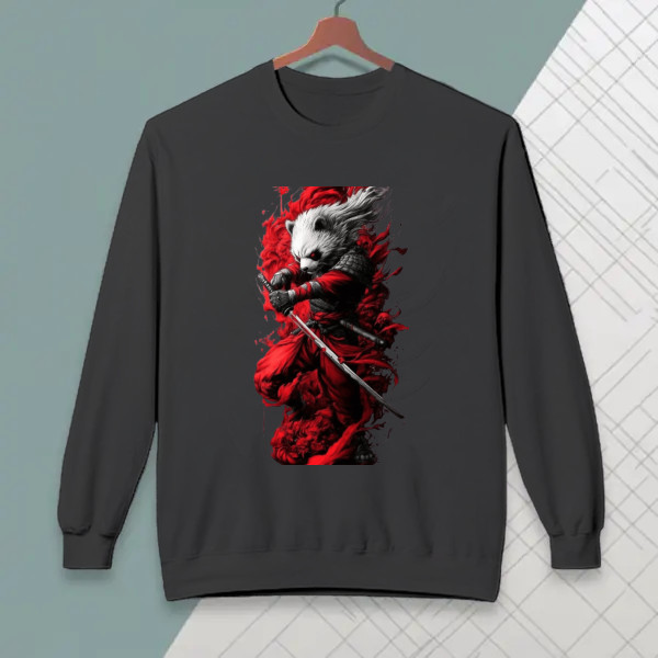 Shadow Samurai Panda - Fierce Warrior All-Over Print Apparel