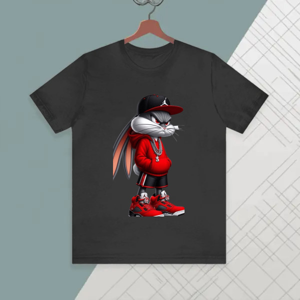 Street Hustler Bunny - Urban Hip-Hop All-Over Print Apparel