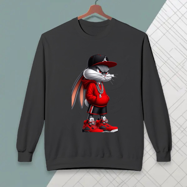 Street Hustler Bunny - Urban Hip-Hop All-Over Print Apparel