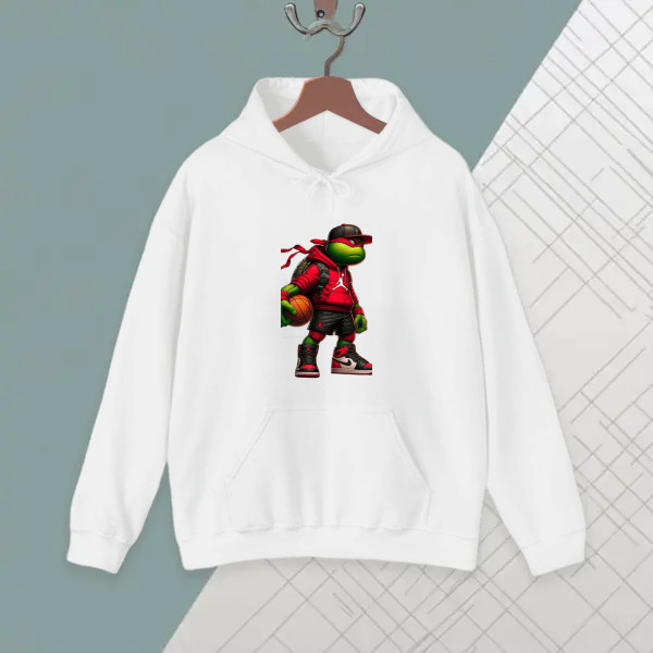 Futuristic Ninja Turtle Streetwear Hoodie.