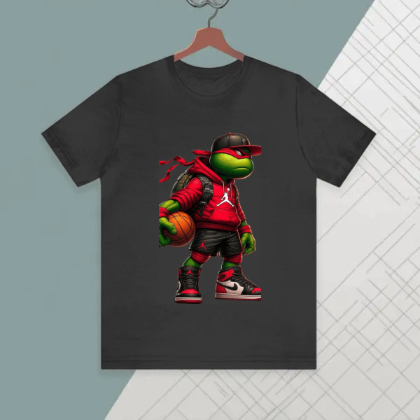 Futuristic Ninja Turtle Streetwear Hoodie.