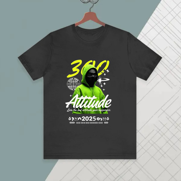 loss, the bad attitude, and gain happiness design