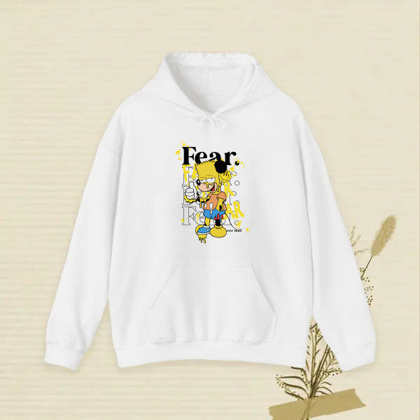 fear, the simpson's illustration design