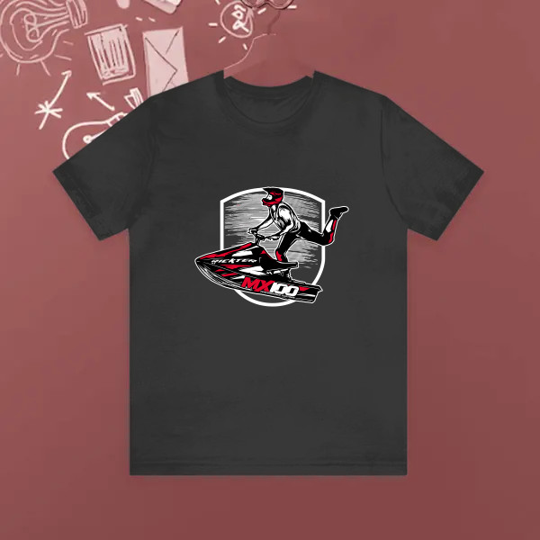 simple man on a jet ski design