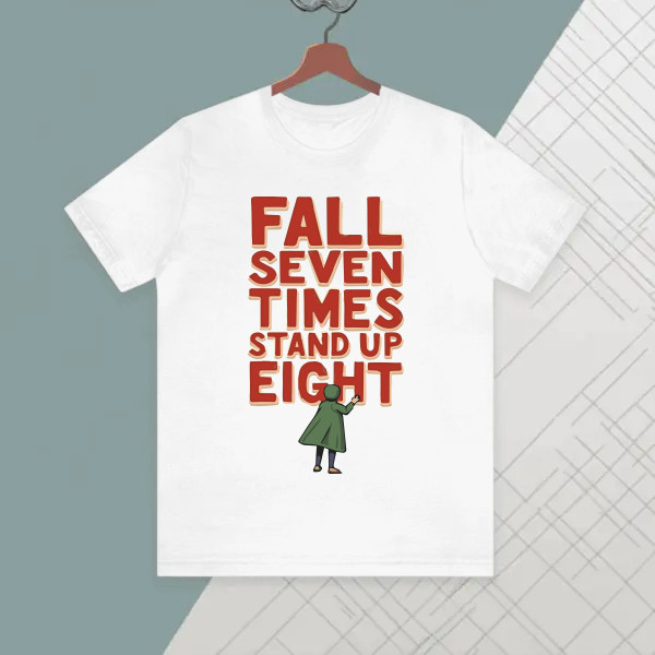 Fall seven times, stand up eight