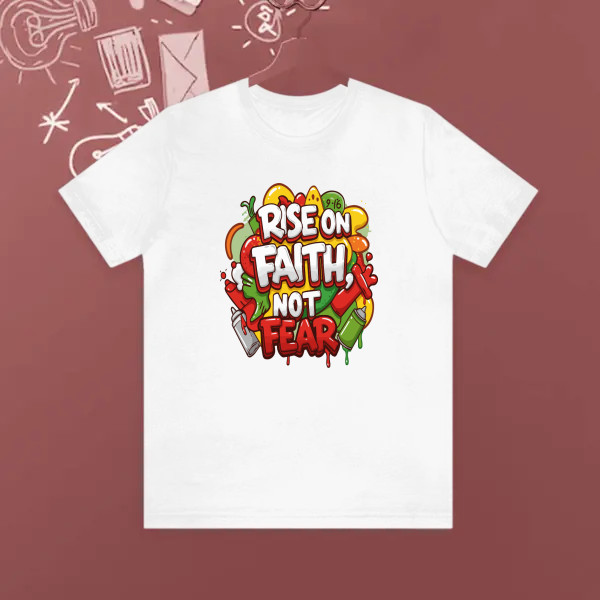 RISE ON FAITH NOT FEAR