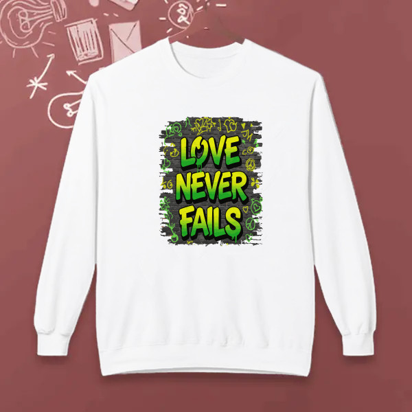 LOVE NEVER FAILS