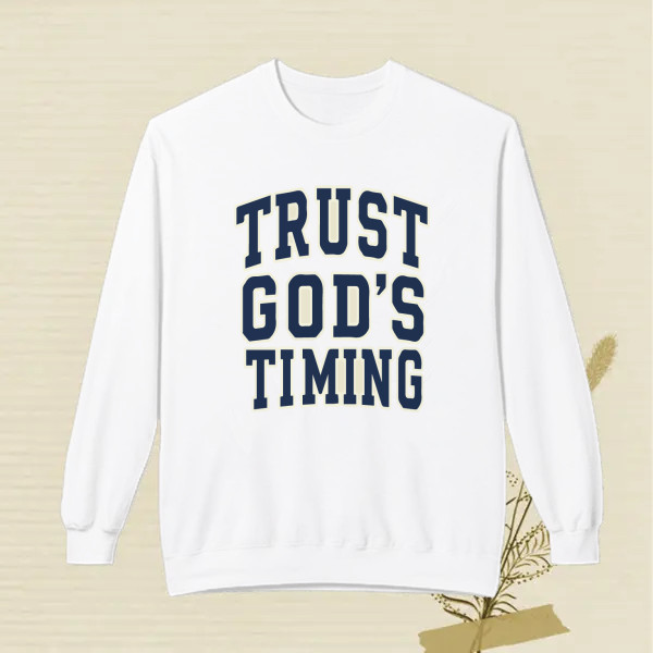 TRUST GOD'S TIMING