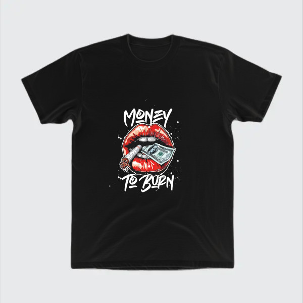 money to burn meme design