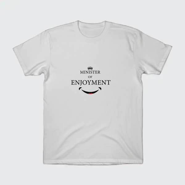 minister of enjoyment funny meme design