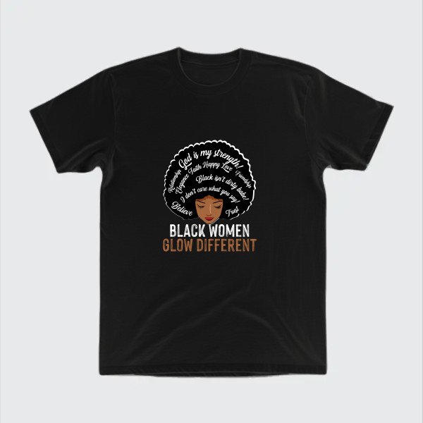 black women glow different