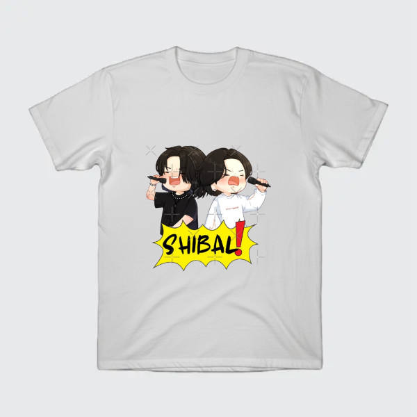 Shibal graphic t-shirt, Korean t-shirt,kpop concept.