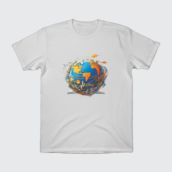Globe sticker